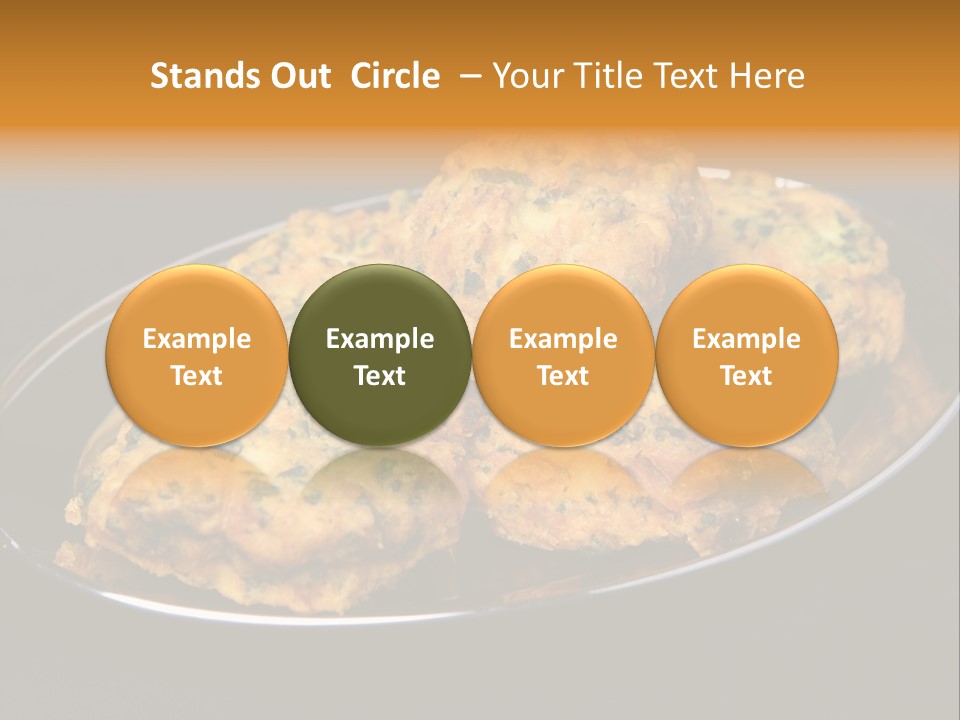 Cuisine Saag Pile PowerPoint Template