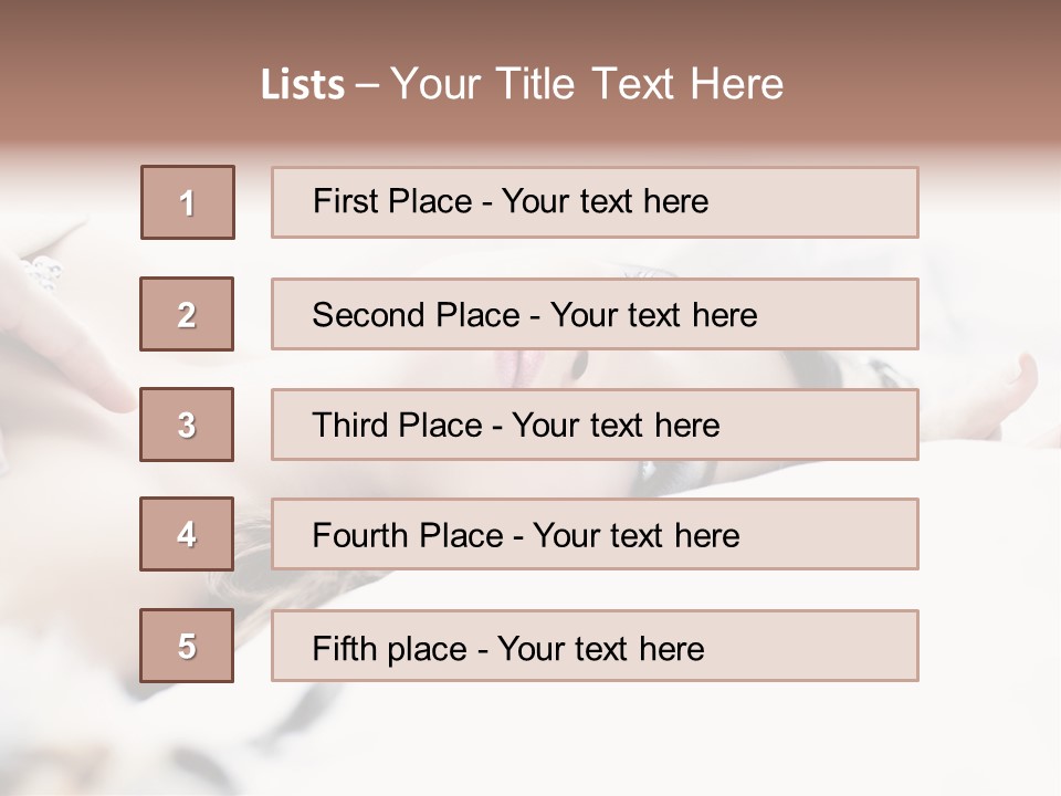 Lifestyle Portrait Nice PowerPoint Template