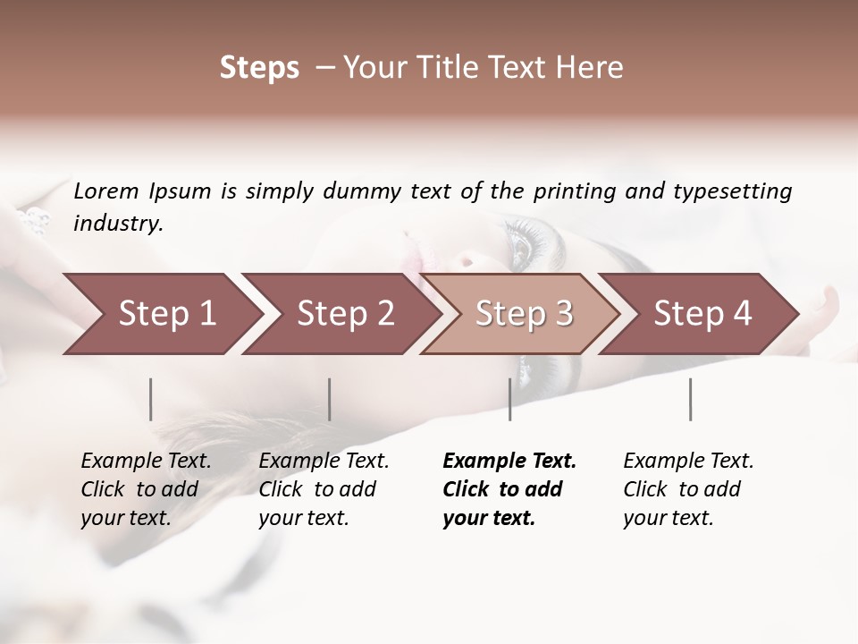 Lifestyle Portrait Nice PowerPoint Template