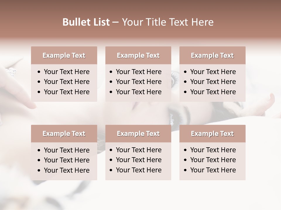 Lifestyle Portrait Nice PowerPoint Template