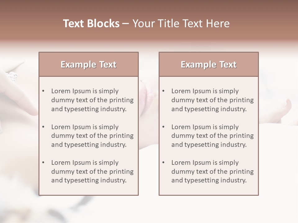 Lifestyle Portrait Nice PowerPoint Template