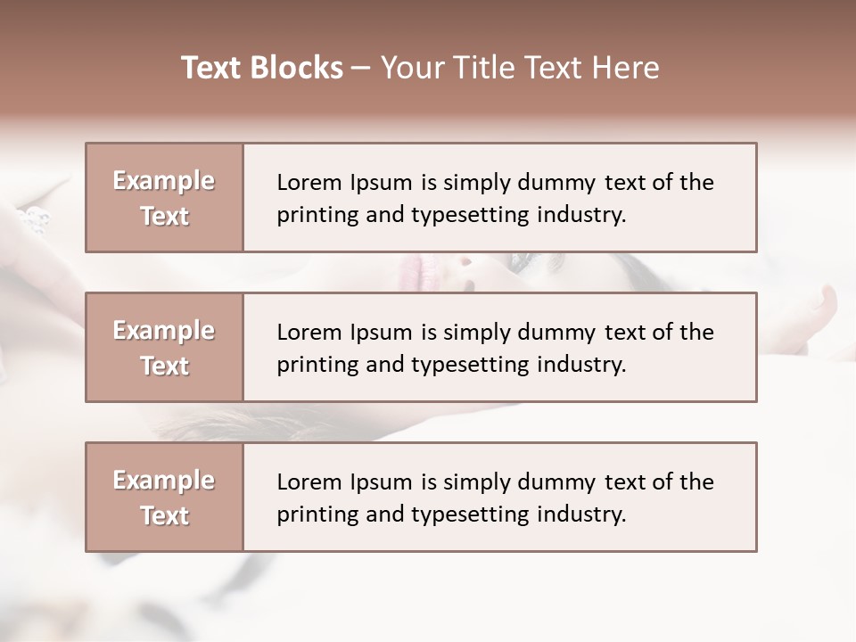 Lifestyle Portrait Nice PowerPoint Template