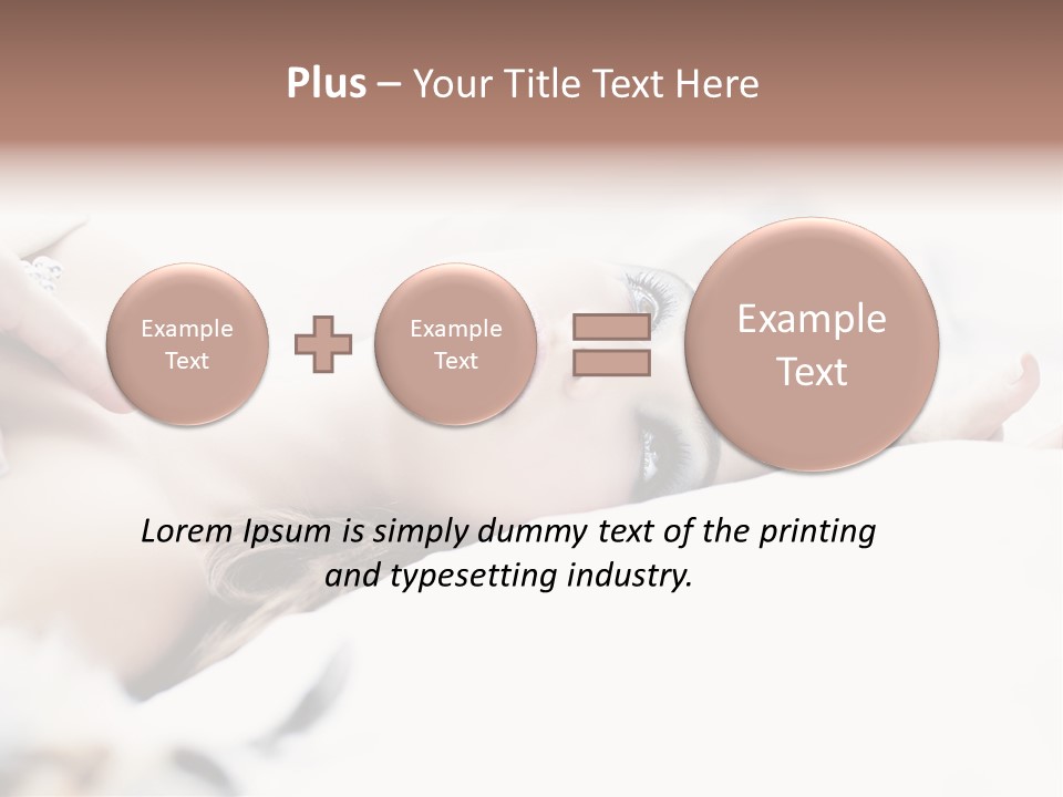Lifestyle Portrait Nice PowerPoint Template