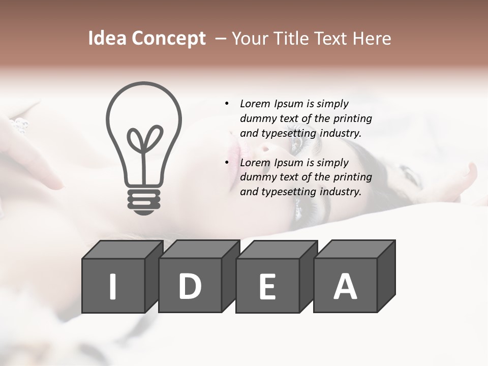 Lifestyle Portrait Nice PowerPoint Template