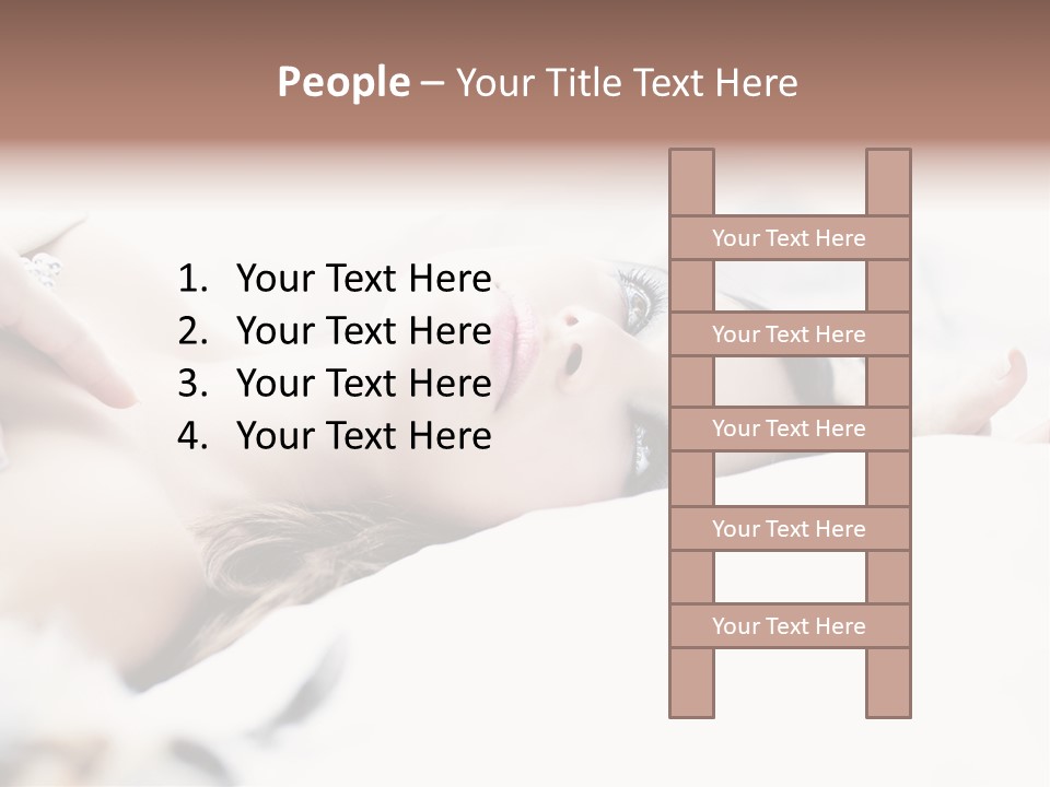 Lifestyle Portrait Nice PowerPoint Template