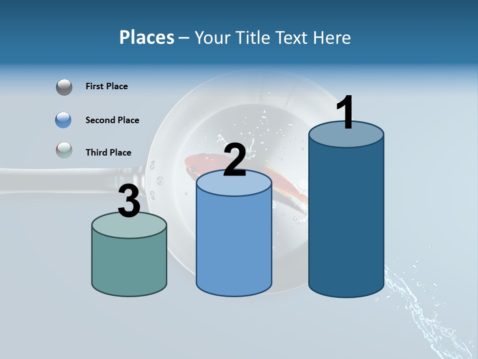 Flying Uncooked Food PowerPoint Template