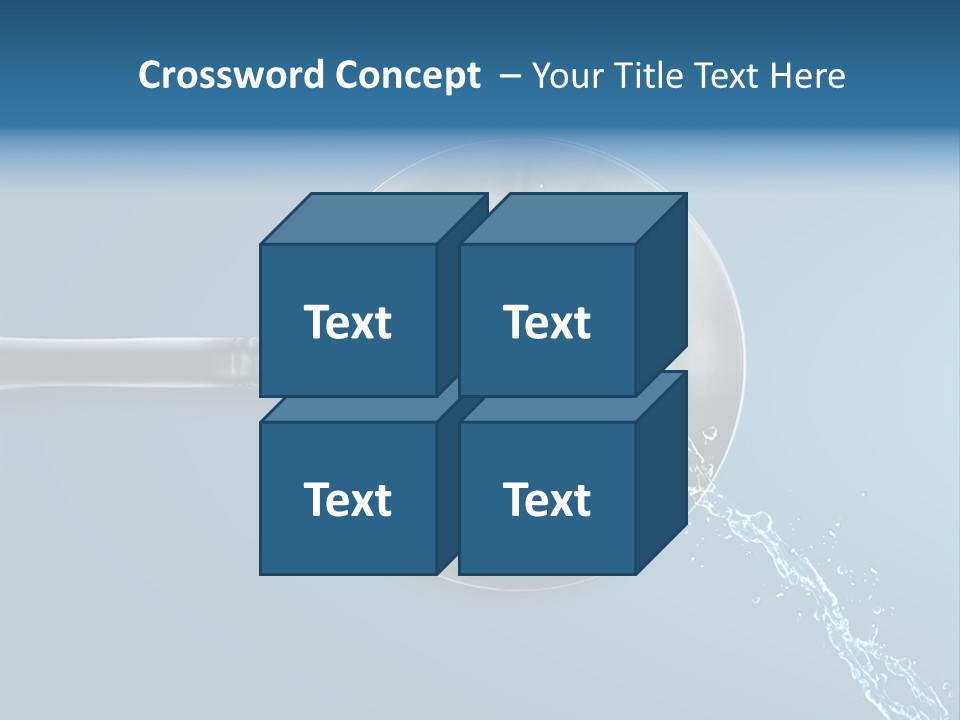 Flying Uncooked Food PowerPoint Template
