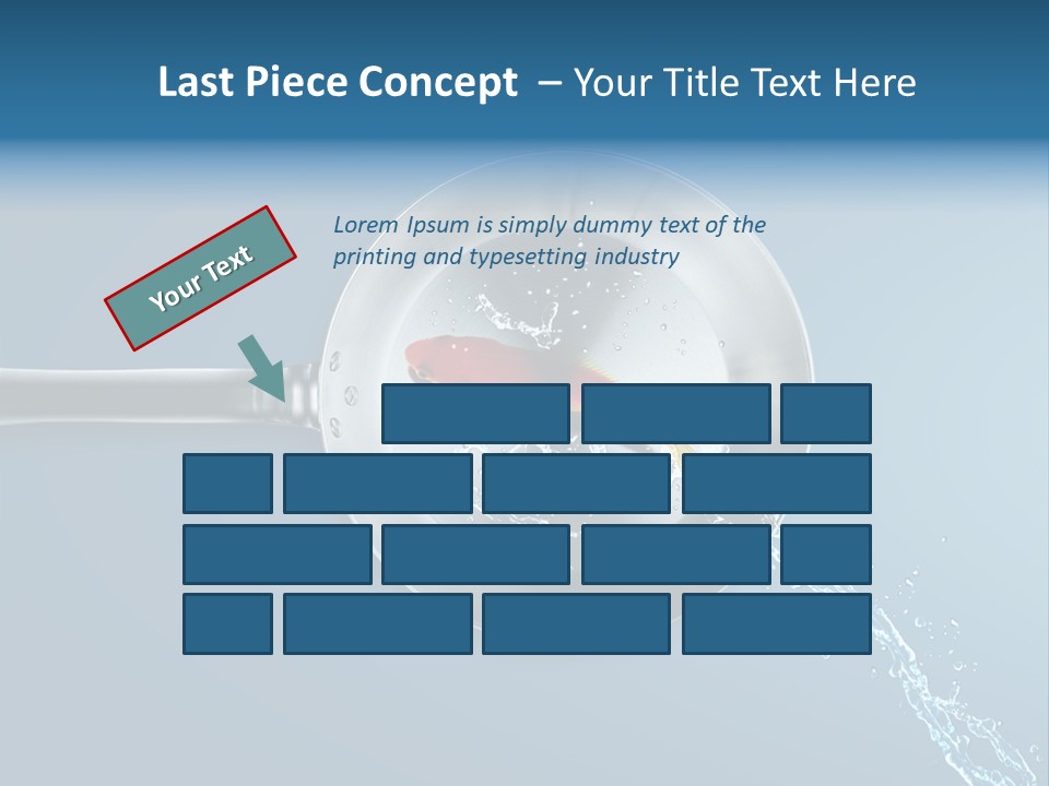 Flying Uncooked Food PowerPoint Template