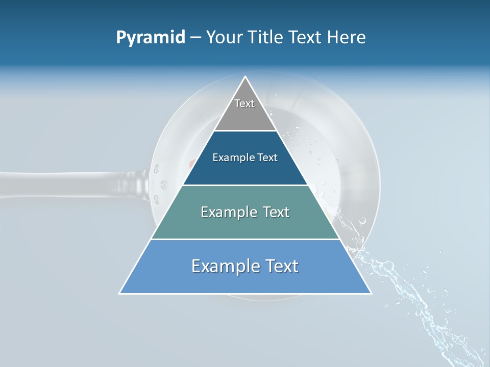 Flying Uncooked Food PowerPoint Template
