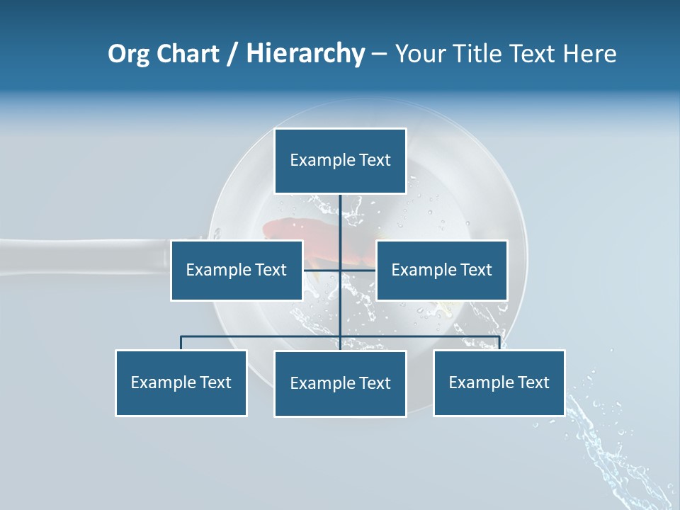 Flying Uncooked Food PowerPoint Template