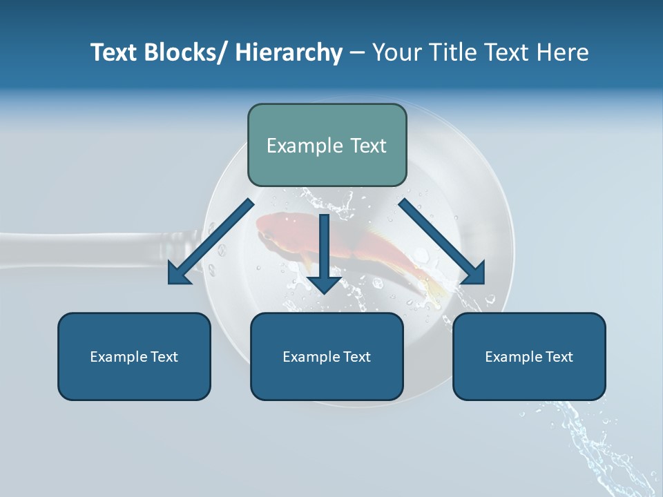 Flying Uncooked Food PowerPoint Template