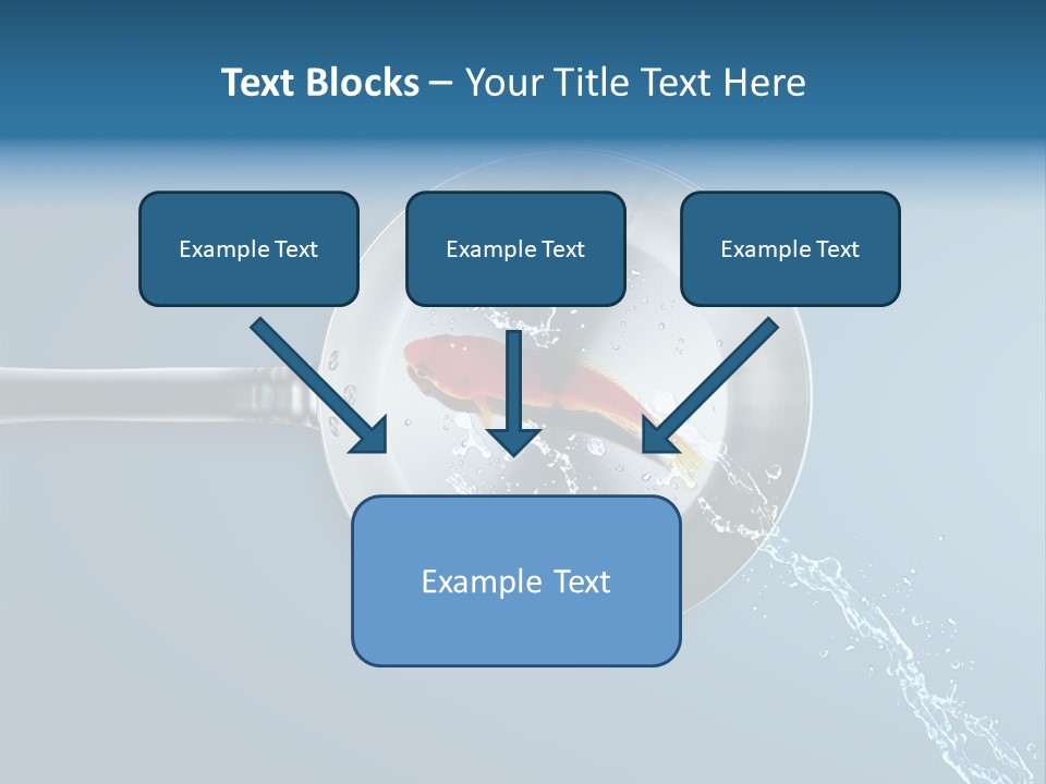 Flying Uncooked Food PowerPoint Template