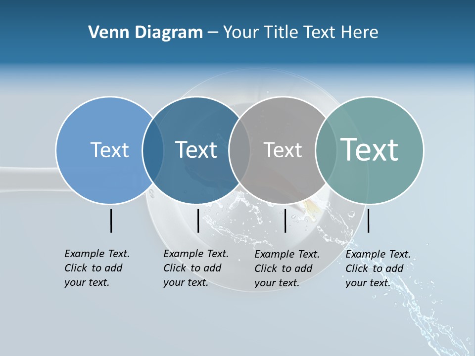 Flying Uncooked Food PowerPoint Template