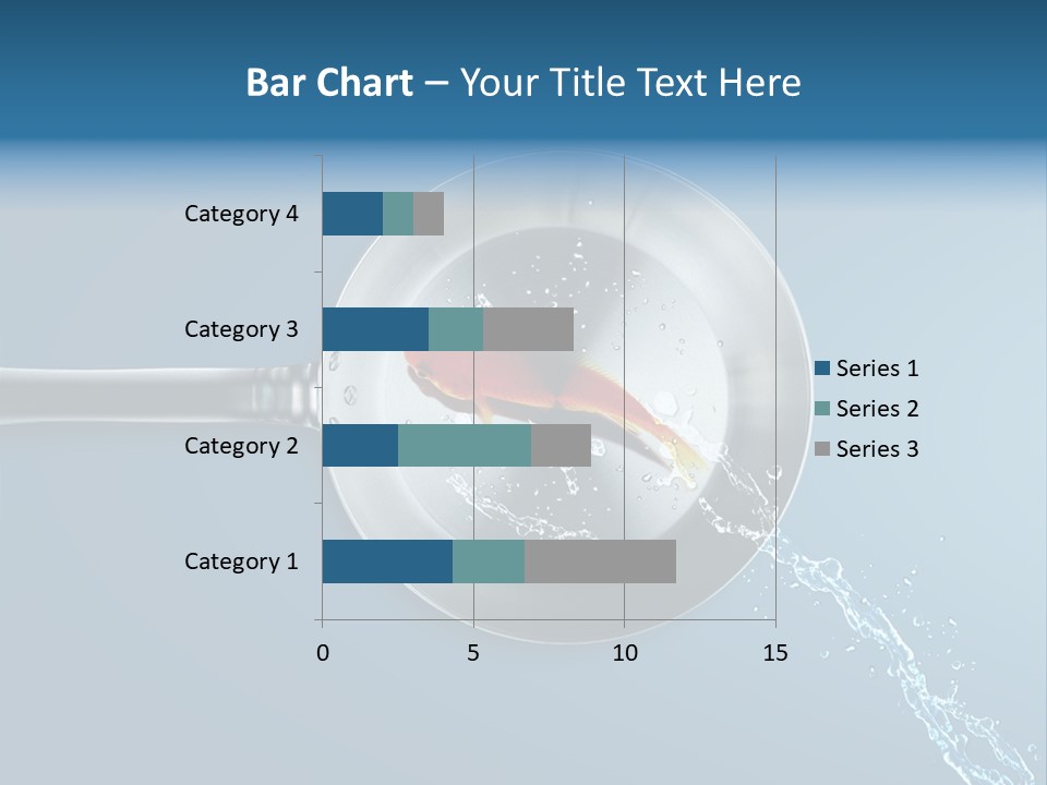Flying Uncooked Food PowerPoint Template