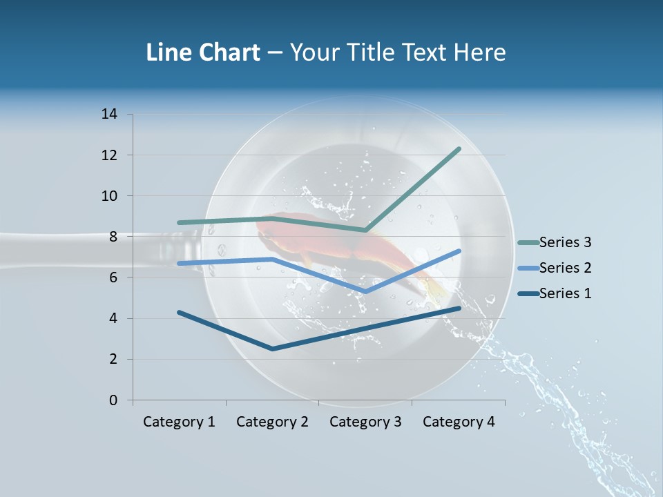 Flying Uncooked Food PowerPoint Template