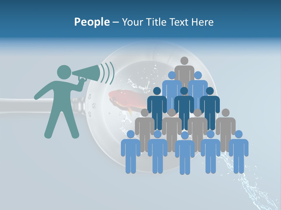 Flying Uncooked Food PowerPoint Template