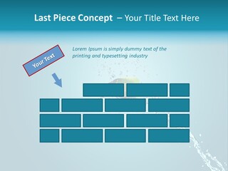 Courage New Life Failure PowerPoint Template