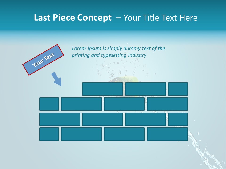 Courage New Life Failure PowerPoint Template
