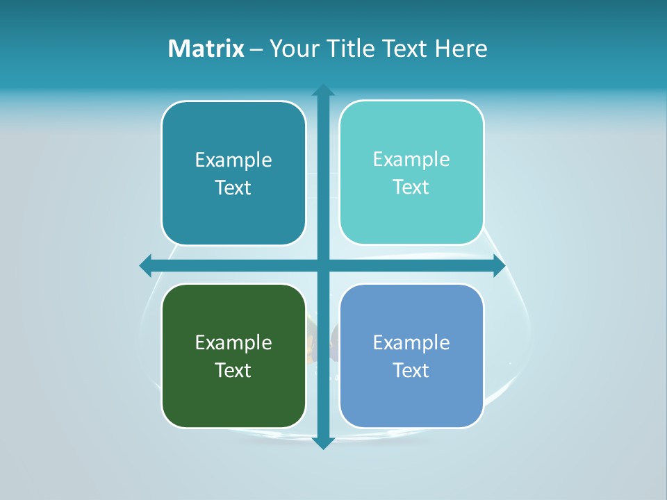 Liquid Freedom Care PowerPoint Template