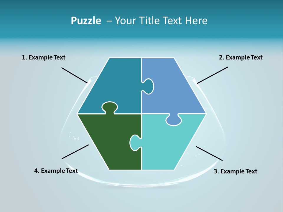 Liquid Freedom Care PowerPoint Template