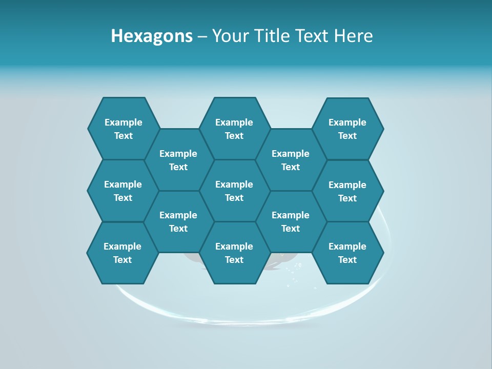 Liquid Freedom Care PowerPoint Template