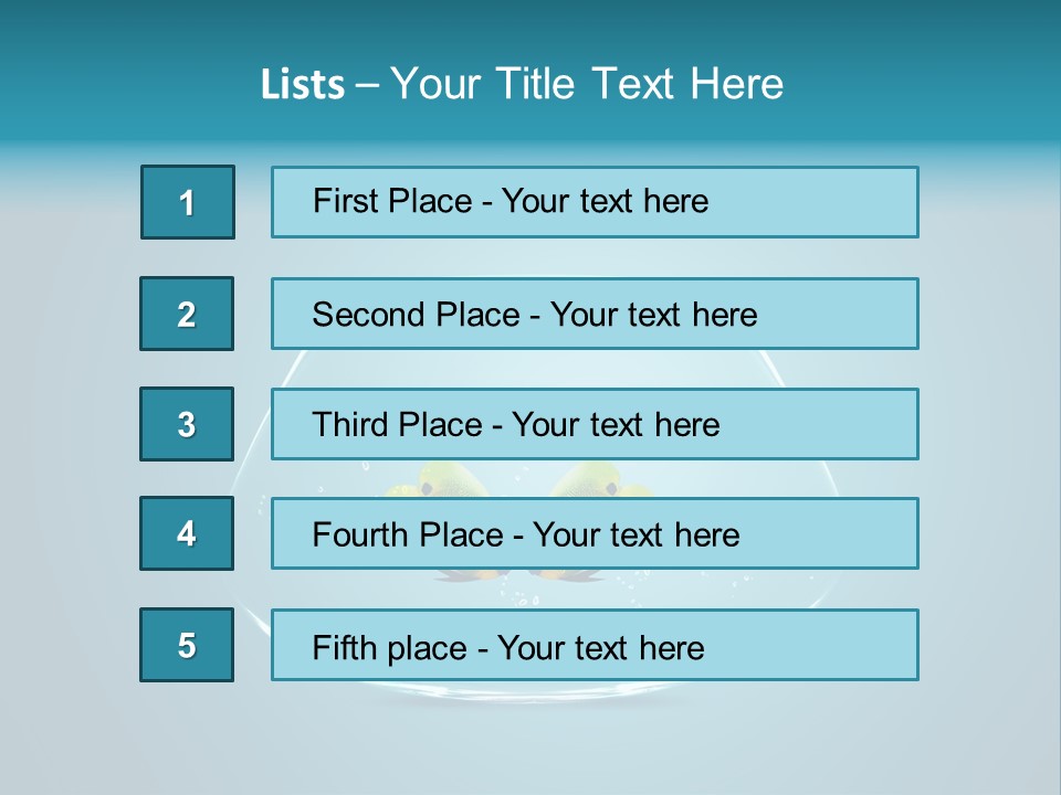 Liquid Freedom Care PowerPoint Template
