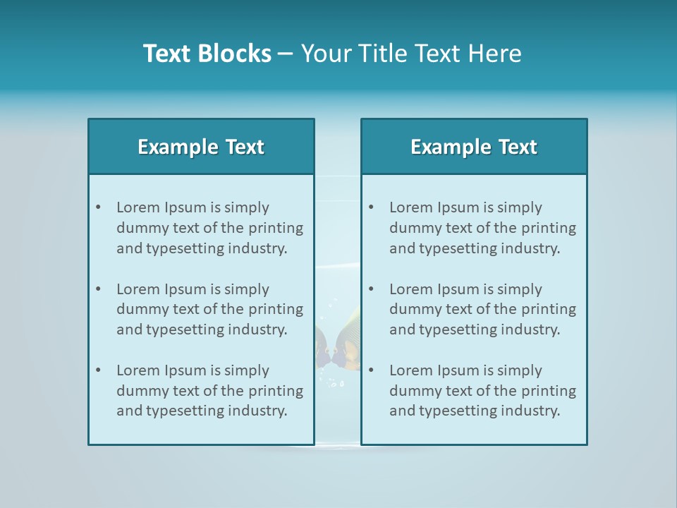 Liquid Freedom Care PowerPoint Template