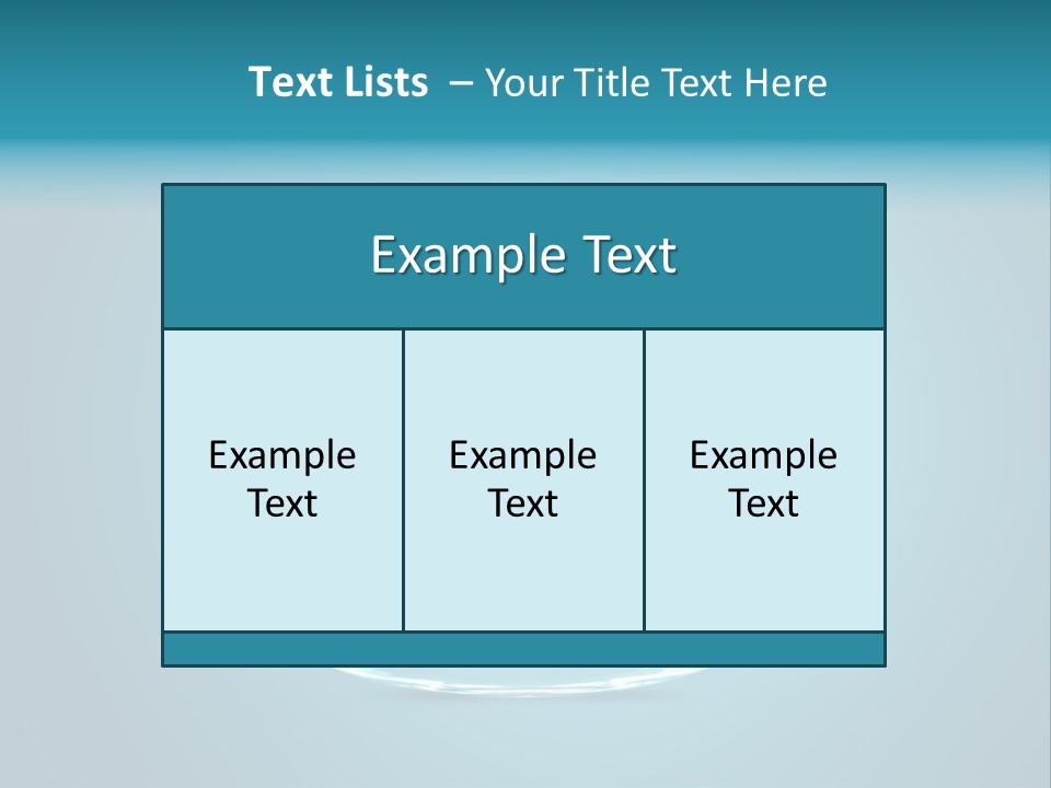 Liquid Freedom Care PowerPoint Template