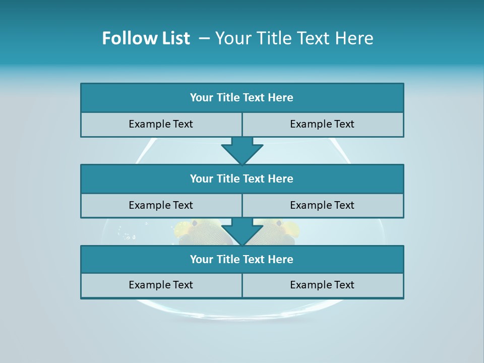 Liquid Freedom Care PowerPoint Template