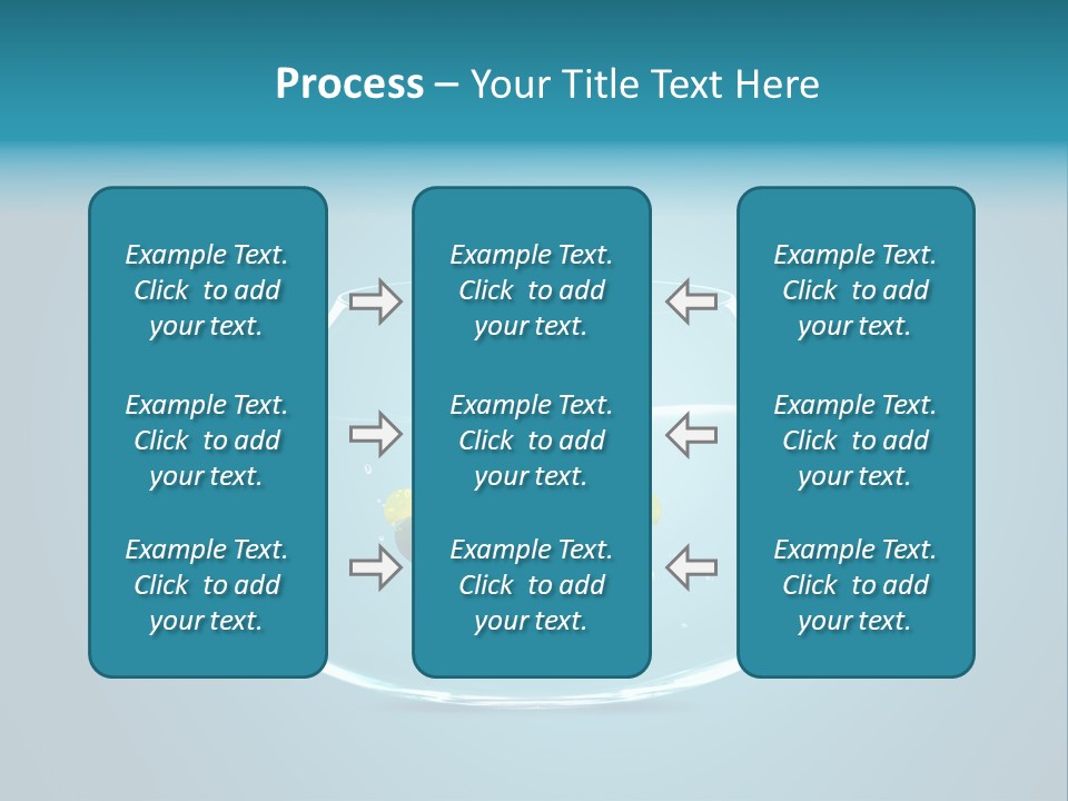 Liquid Freedom Care PowerPoint Template