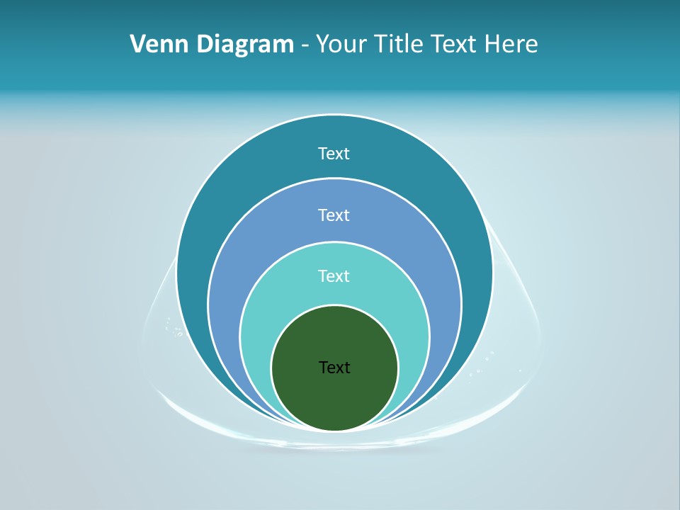 Liquid Freedom Care PowerPoint Template
