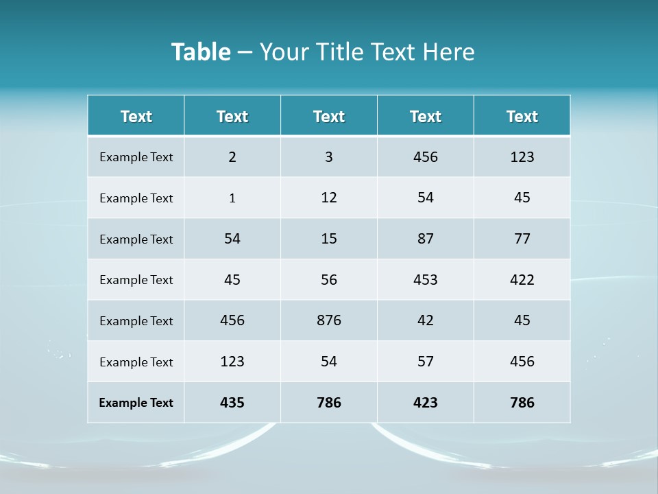 Fishbowl Image Limited PowerPoint Template