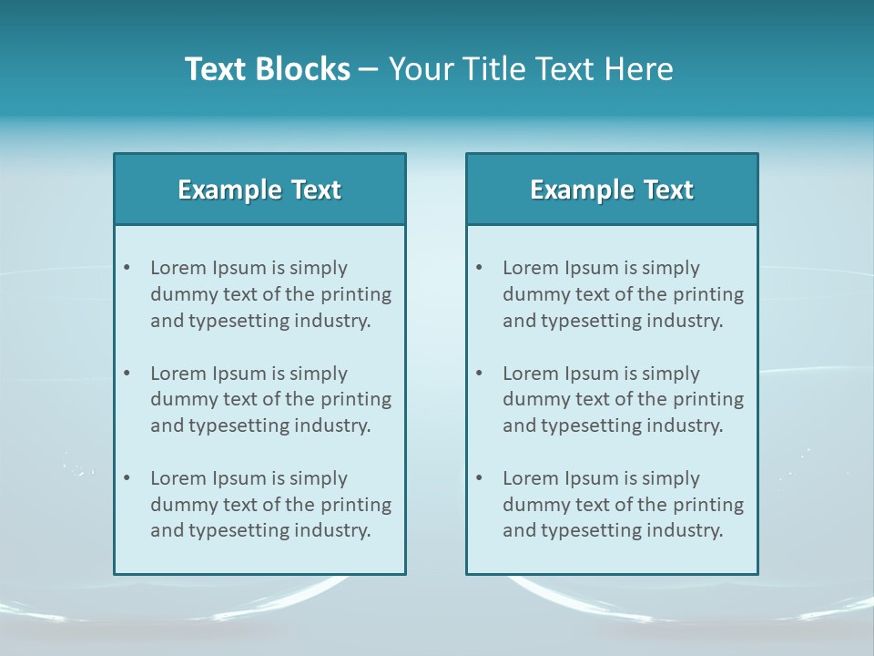 Fishbowl Image Limited PowerPoint Template