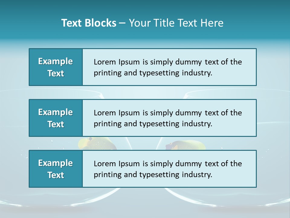 Fishbowl Image Limited PowerPoint Template