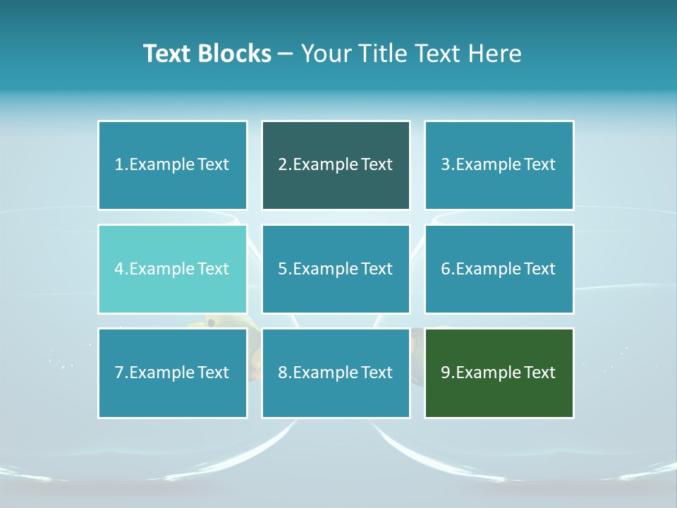 Fishbowl Image Limited PowerPoint Template
