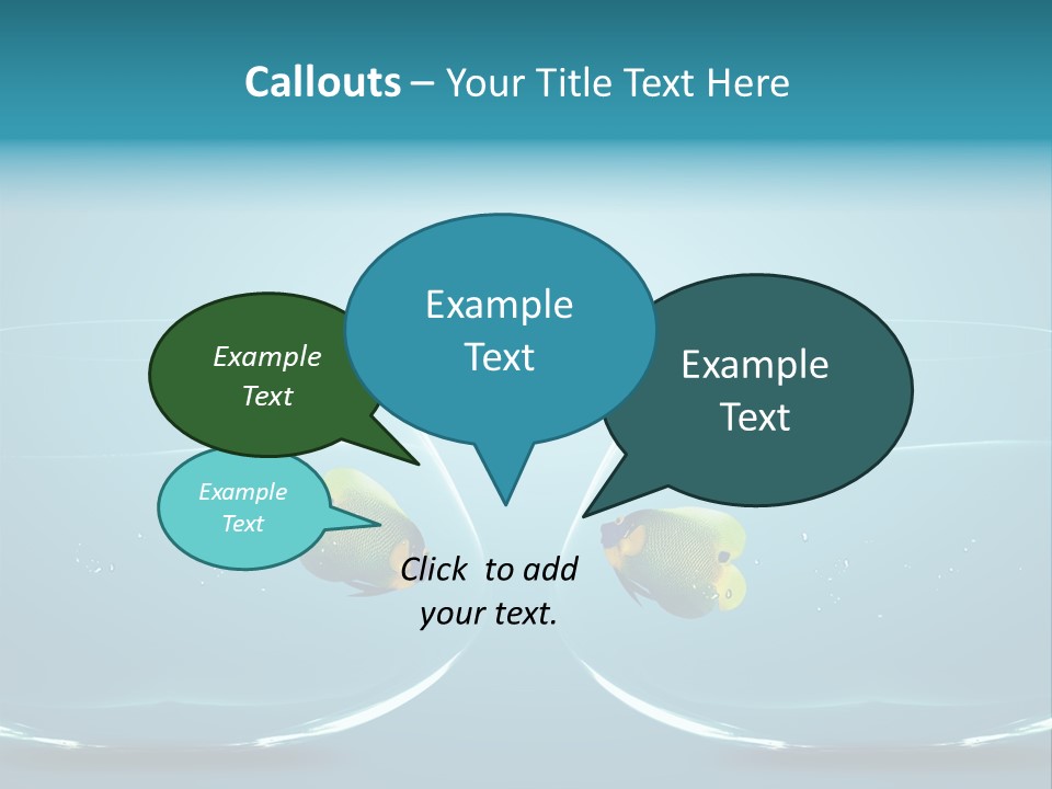 Fishbowl Image Limited PowerPoint Template