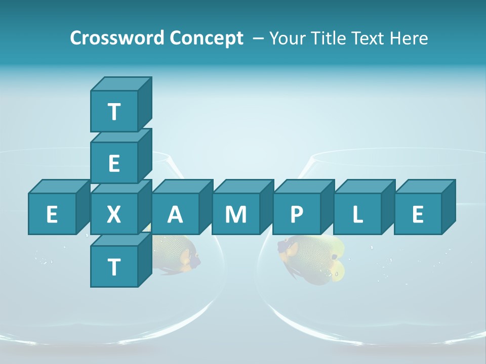 Fishbowl Image Limited PowerPoint Template
