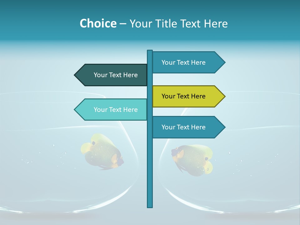 Fishbowl Image Limited PowerPoint Template