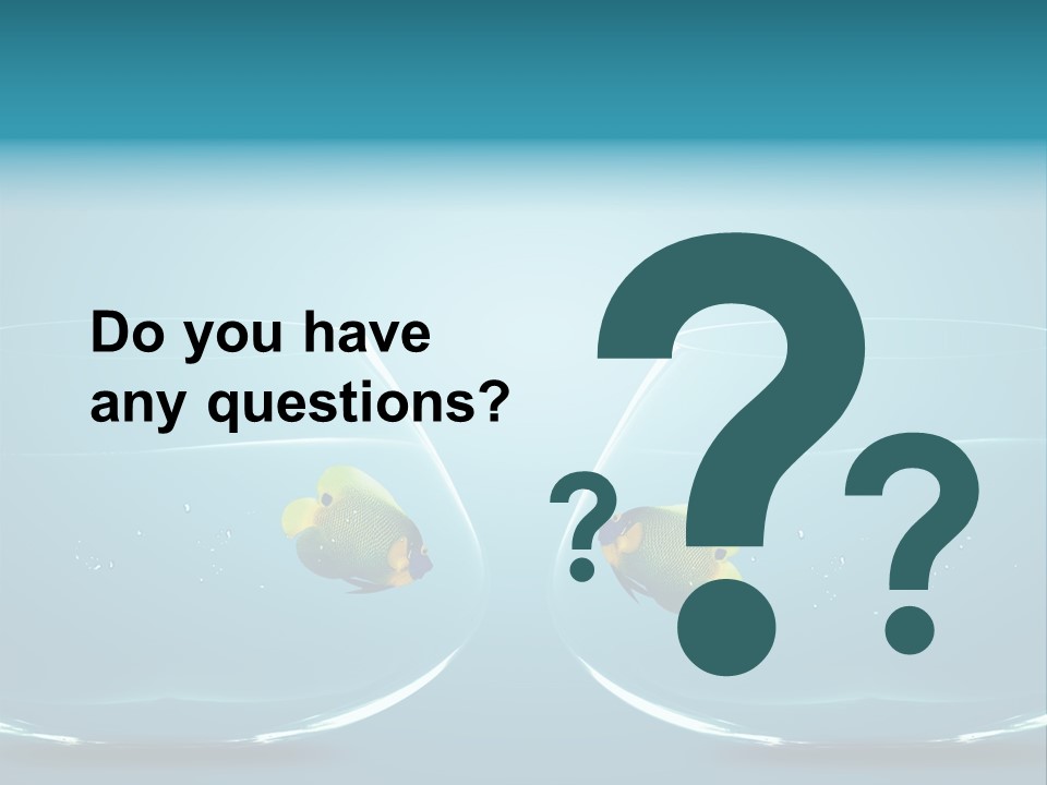 Fishbowl Image Limited PowerPoint Template