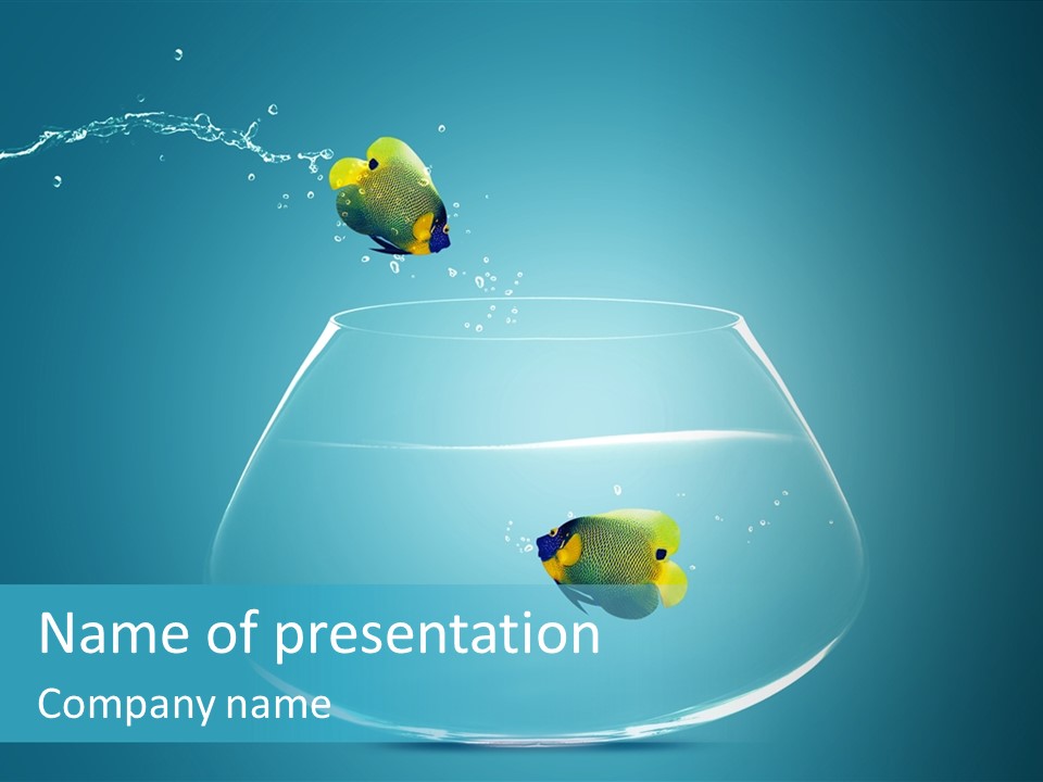 Photo Fishbowl Image PowerPoint Template