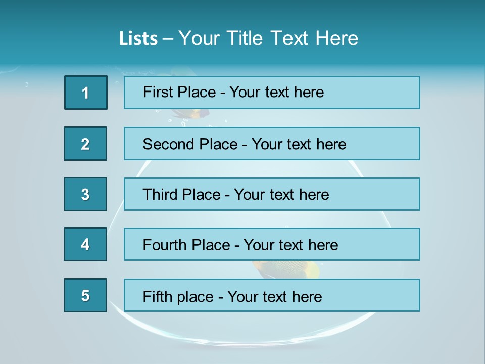 Photo Fishbowl Image PowerPoint Template