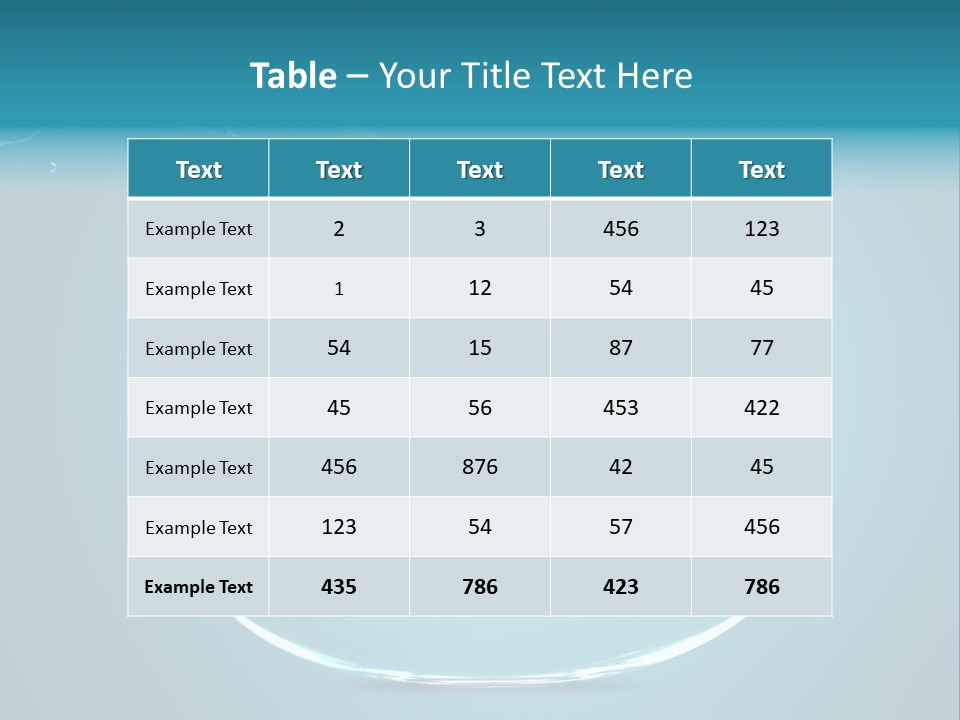 Photo Fishbowl Image PowerPoint Template