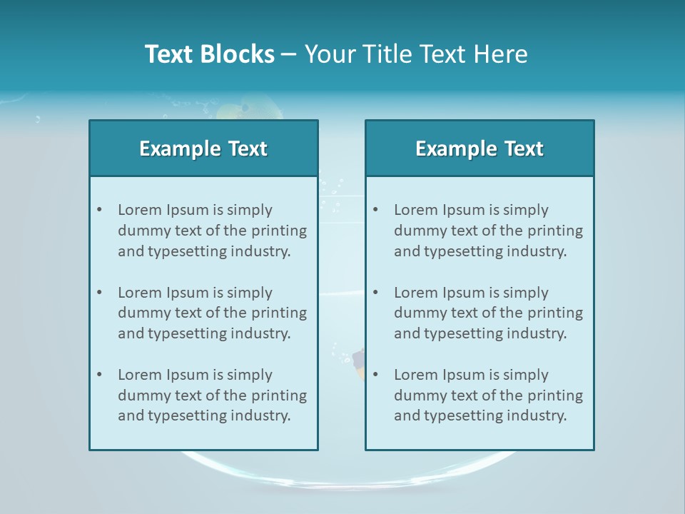 Photo Fishbowl Image PowerPoint Template