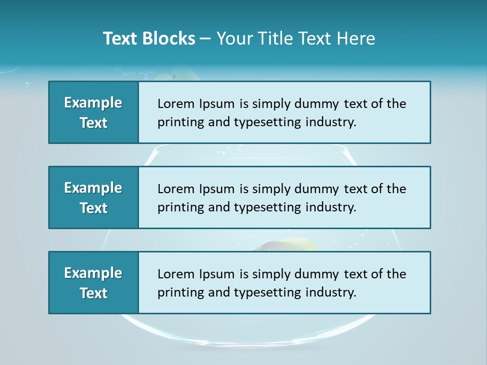 Photo Fishbowl Image PowerPoint Template