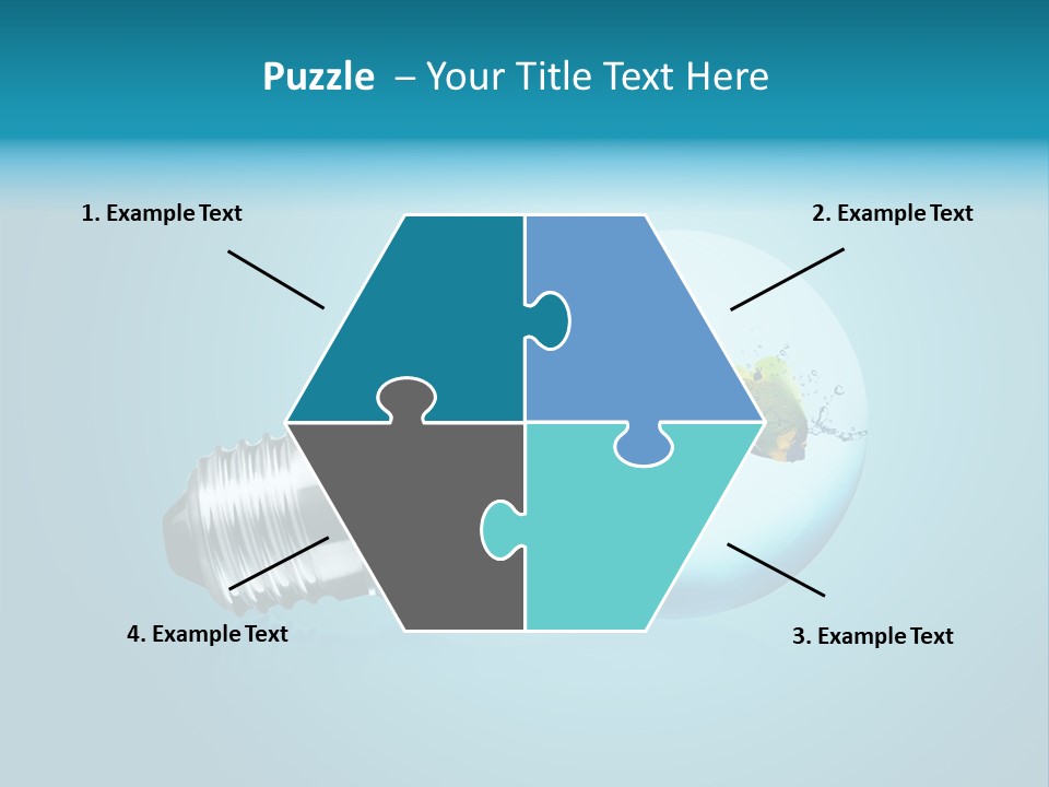 Chance Fish Bulb PowerPoint Template