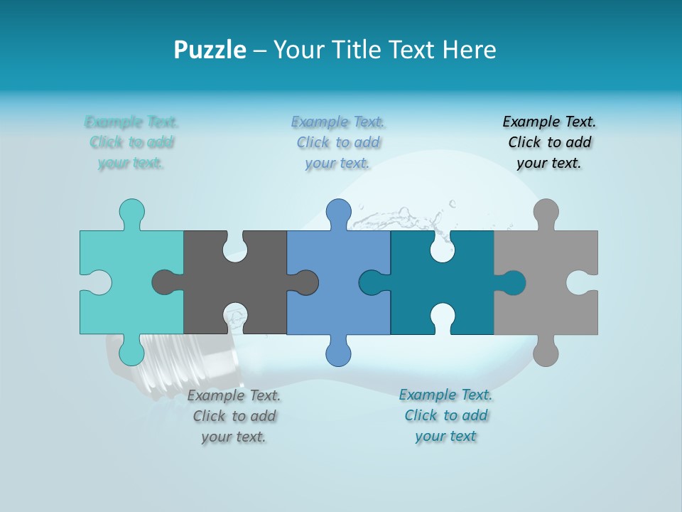 Chance Fish Bulb PowerPoint Template