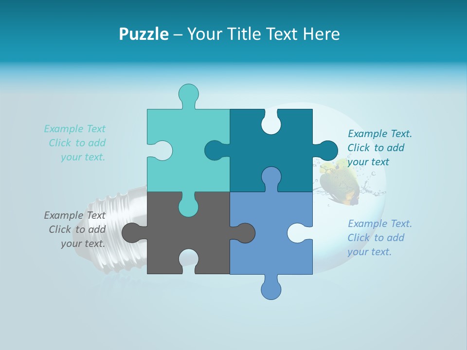 Chance Fish Bulb PowerPoint Template