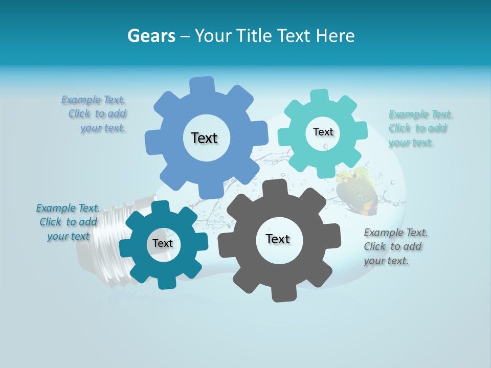 Chance Fish Bulb PowerPoint Template