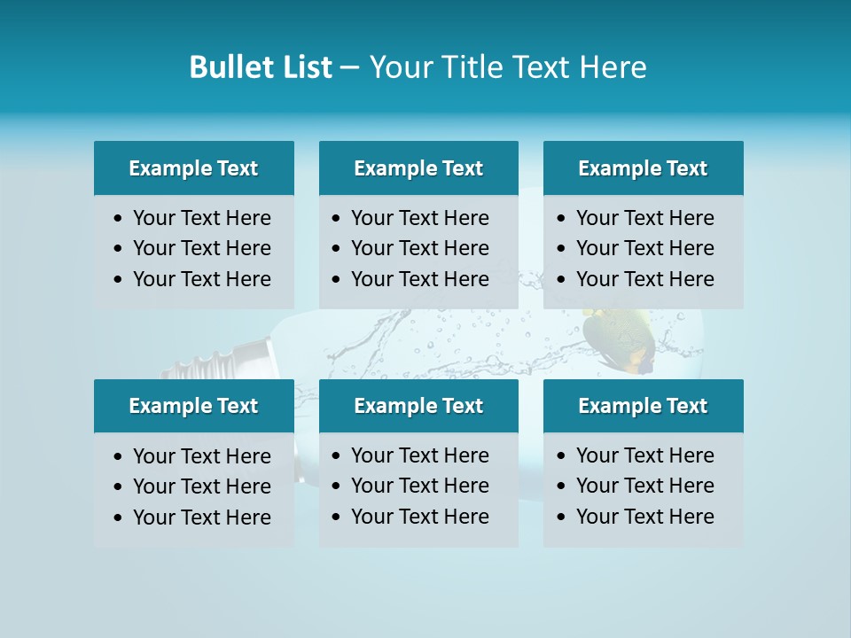 Chance Fish Bulb PowerPoint Template