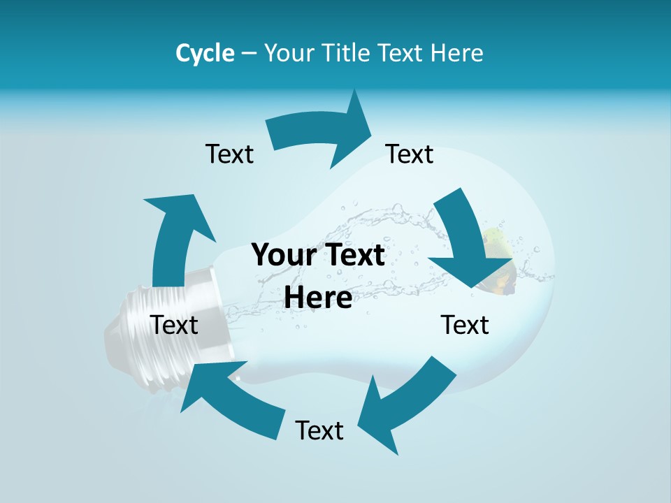 Chance Fish Bulb PowerPoint Template